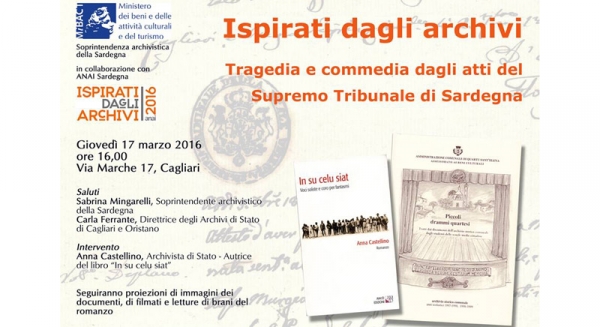 Tragedia e commedia dagli atti del Supremo Tribunale di Sardegna