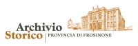 Provincia di Frosinone - Archivio Storico